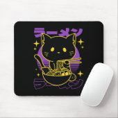 Ramen Cat Japanisch Mousepad (Mit Mouse)