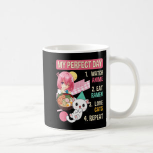 Ramen Cat Kawaii Anime Japanese Food Girls Officia Kaffeetasse