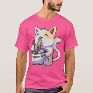 Ramen Cat Kawaii Anime Japanisches Geschenk T-Shirt