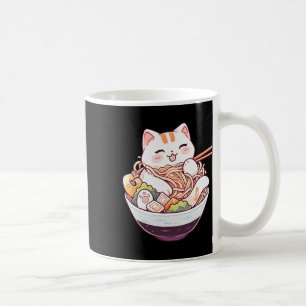 Ramen Cat Kawaii Neko Niedliches Anime Shirt für M Kaffeetasse