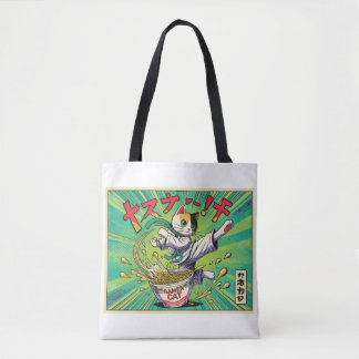 Ramen Cat Tote Bag Tasche