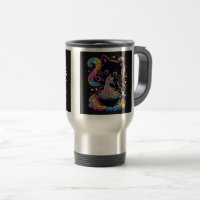 Ramen Cat Travel/Pendlerische Tasse, 15 oz