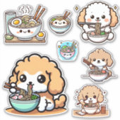 Ramen Cavoodle Aufkleber (Vorderseite)