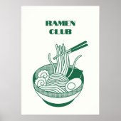 Ramen Club Poster (Vorne)