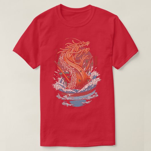Ramen Dragon T-Shirt (Design vorne)