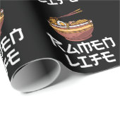Ramen Feinschmecker Japanese Noodles Lover Geschenkpapier (Rolleneckpunkt)