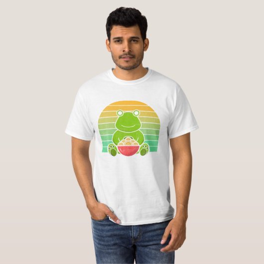 Ramen Frog Shirt (Vorne ganz)