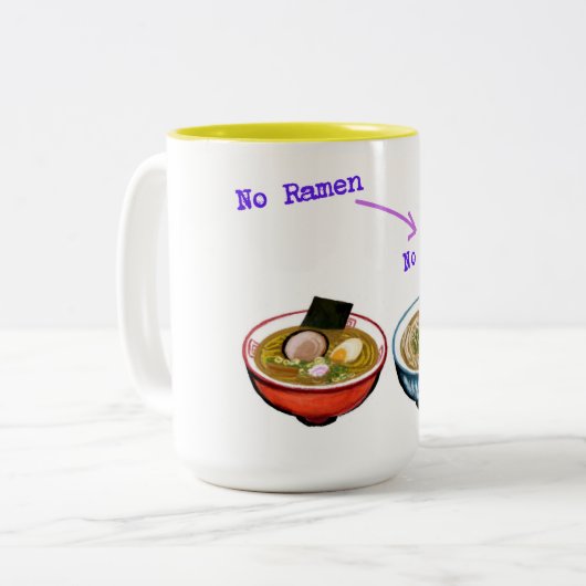 Ramen Fun Tasse (Vorderseite Links)