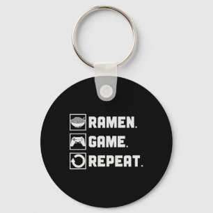 Ramen Game Wiederholung Nudel Videospiele Konsole Schlüsselanhänger