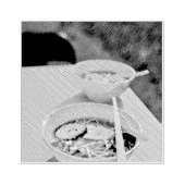 Ramen Geburtstagsgeschenk Gummistempel (Prägung)
