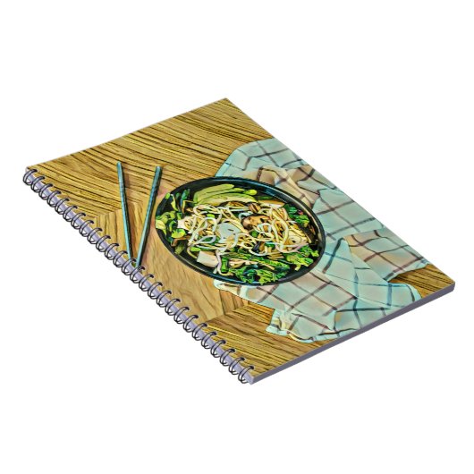 Ramen Geburtstagsgeschenk Notizblock (Rechte Seite)