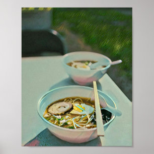 Ramen Geburtstagsgeschenk Poster