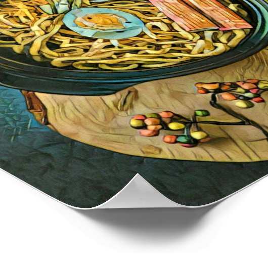 Ramen Geburtstagsgeschenk Poster (Ecke)