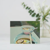 Ramen Geburtstagsgeschenk Postkarte (Stehend Vorderseite)
