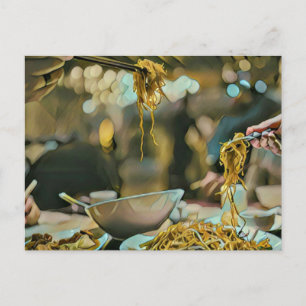Ramen Geburtstagsgeschenk Postkarte