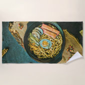Ramen Geburtstagsgeschenk Strandtuch (Vorderseite)