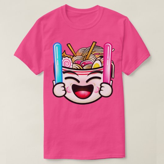 Ramen Glow Sticks T-Shirt (Design vorne)