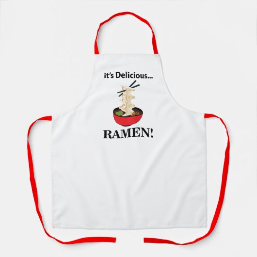 Ramen It's Delicious Ramen Schürze (Vorderseite)