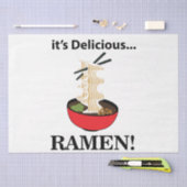 Ramen It's Delicious Ramen Seidenpapier (Handwerk)