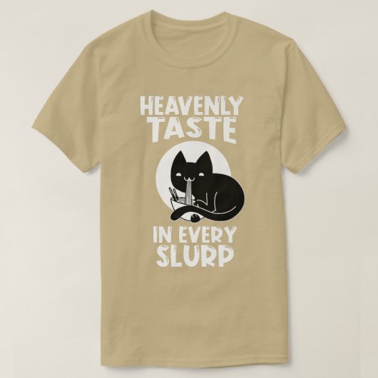 Ramen Japan Kawaii Anime Noodle Bowl Cat 1625 T-Shirt (Design vorne)