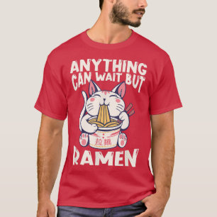 Ramen Japan Kawaii Noodle Bowl Cat 1281 T-Shirt