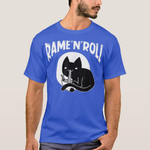 Ramen Japan Kawaii Noodle Bowl Pun Cat T - Shirt