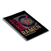 Ramen Japanese Noodle Anime Vintag Notizblock (Rechte Seite)