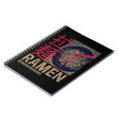 Ramen Japanese Noodle Anime Vintag Notizblock (Linke Seite)