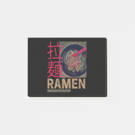 Ramen Japanese Noodle Anime Vintag Post-it Klebezettel