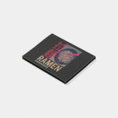 Ramen Japanese Noodle Anime Vintag Post-it Klebezettel (angewinkelt)