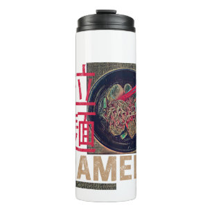 Ramen Japanese Noodle Anime Vintag Thermosbecher