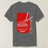 Ramen Japanisch Food Japan Noodles Bowl Soup Asien T-Shirt (Design vorne)