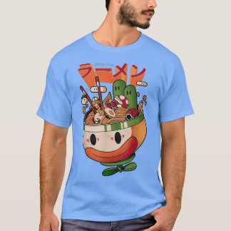 Ramen japanische Küche Kawaii T-Shirt