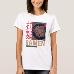 Ramen Japanische Nudel Anime Vintage T-Shirt
