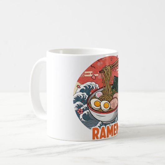 Ramen Kaffeetasse (Vorderseite Links)