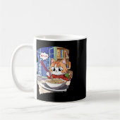 Ramen Kawaii Cat Anime Kaffeetasse (Links)