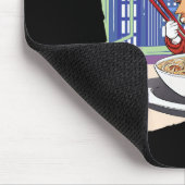 Ramen Kawaii Cat Anime Mousepad (Ecke)
