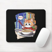 Ramen Kawaii Cat Anime Mousepad (Mit Mouse)