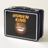 Ramen King Anime Kawaii Ramen Noodles Lover Graphi Metall Brotdose (Rückseite)