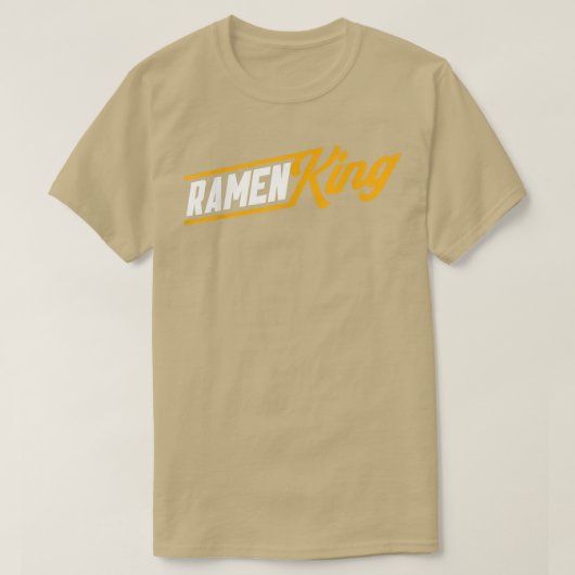 Ramen King Asian Food Japanese Soup Cup Noodle 137 T-Shirt (Design vorne)