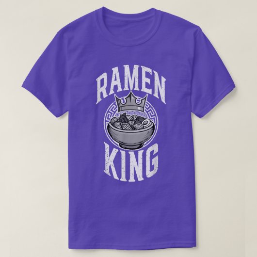 Ramen King, Niedliches japanisches Anime für Männe T-Shirt (Design vorne)