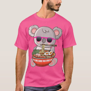 Ramen Koala Anime Otaku Japanisch Noodles Gift Gir T-Shirt