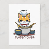 Ramen Koch Begleitkarte (Rückseite)