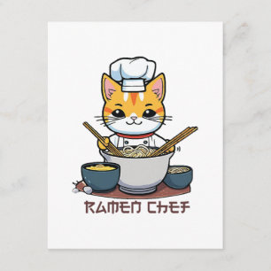 Ramen-Koch Begleitkarte