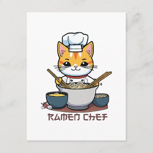 Ramen Koch Begleitkarte (Vorderseite)