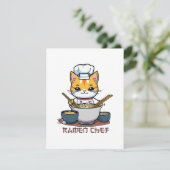 Ramen Koch Begleitkarte (Stehend Vorderseite)