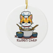 Ramen Koch Keramik Ornament (Vorne)