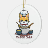 Ramen Koch Keramik Ornament (Links)