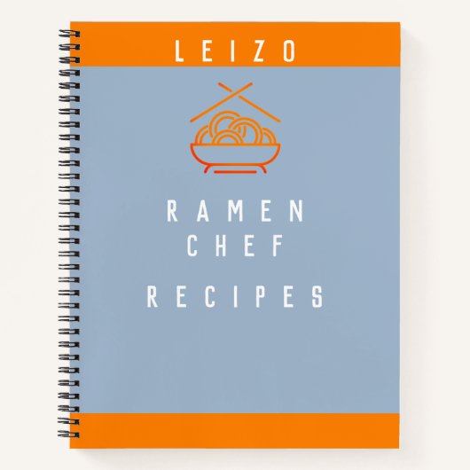Ramen Koch Notizblock (Vorderseite)