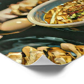 Ramen-Kunstwerk Poster (Ecke)